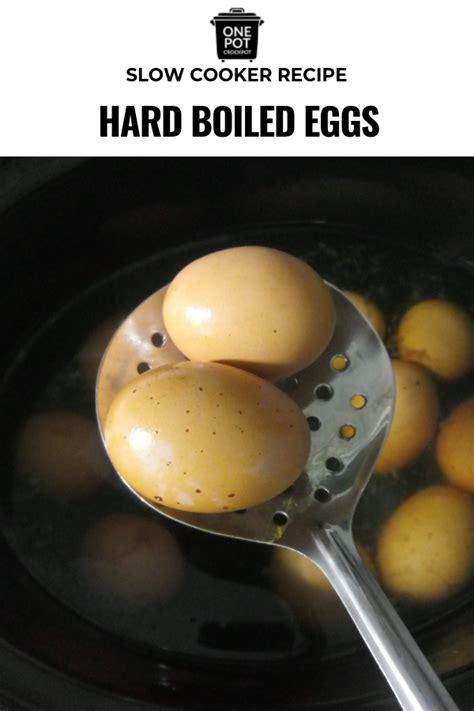 Slow Cooker Hard Boiled Eggs The Slow Cooking Club