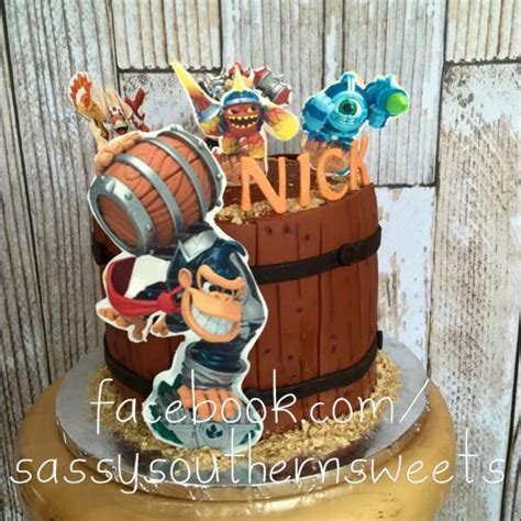 Skylanders Superchargers Theme Cake Skylanders Birthday Party School