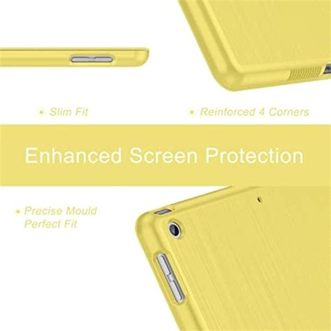 iPad 9th/8th/7th Generation Case - Yellow - Top Notch DFW, LLC