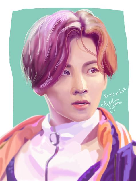 Seventeen Jeonghan Fanart Source Angelyoons Kpop Fanart Fan Art