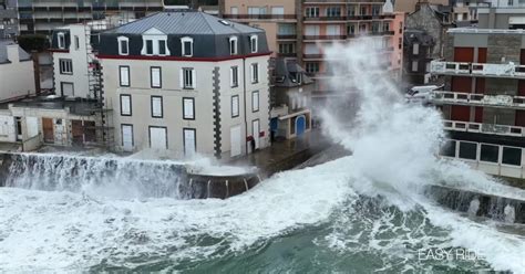 Catastrophe Proposal Ball Grande Maree Saint Malo Drone End Point