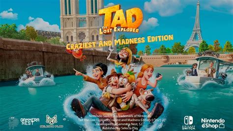 Tad The Lost Explorer Craziest And Madness Edition Trailer Oficial Do