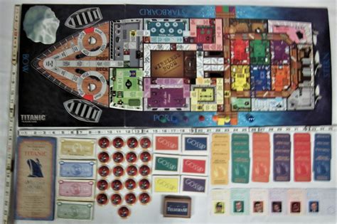 rare 1998 Titanic board game