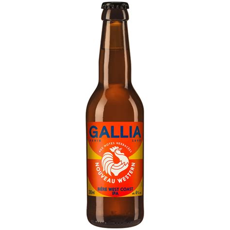 GALLIA PARIS Nouveau Western Bière blonde IPA chronodrive