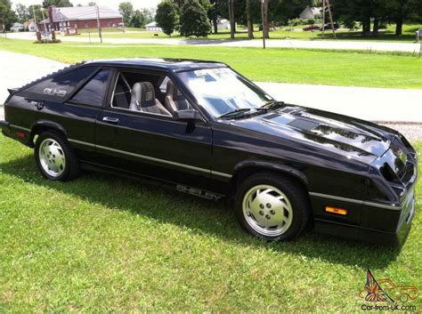 1987 Dodge Shelby Charger Glhs