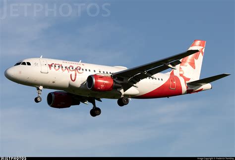 C GARO Airbus A319 114 Air Canada Rouge Frederick Tremblay