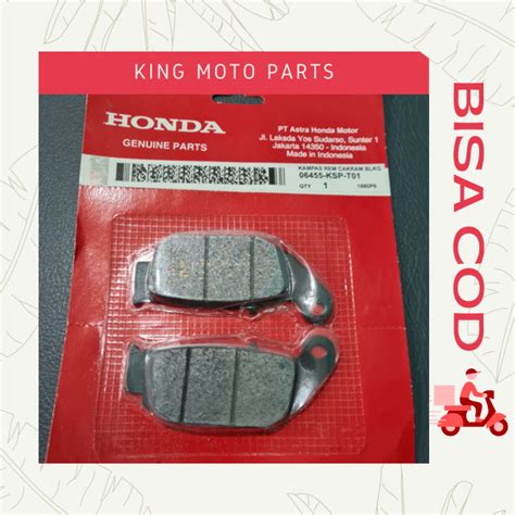 Ksp Dispad Belakang Kampas Rem Disk Disc Discpad Diskpad Cakram Motor