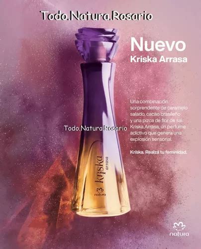 Perfume Kriska Arrasa Femenino Ml Todo Natura Rosario En Venta En