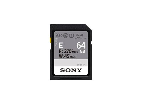 Thẻ nhớ Sony SDXC SF E UHS II SF E64A T 64GB 270MB s