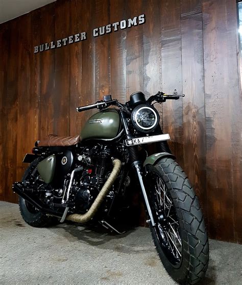 This Blacked Out Royal Enfield Classic 500 Based Bobber Looks Lovely Atelier Yuwaciaojp