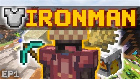 The Ultimate Challenge Ironman 1 Hypixel Skyblock Ironman Youtube