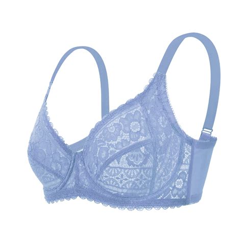 Hsia Womens Minimizer Bras Lace Full Coverage Unlined Underwire Bras For Heavy