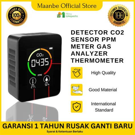 Jual Alat Deteksi Kualitas Udara Karbondioksida Ruangan CO2 Sensor PPM