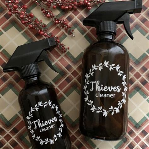 Thieves Cleaner Spray Bottle Etsy