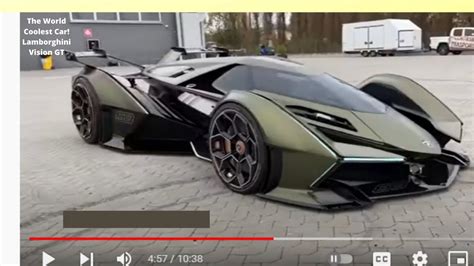 The World Coolest Car Lamborghini Vision Gt Shorts Most Insane