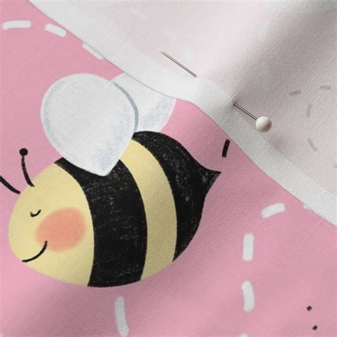 Honey Bees Fabric Spoonflower