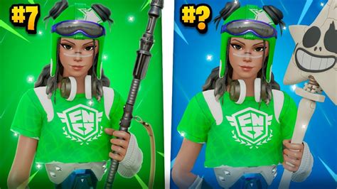 Los Mejores Combos Para La Nueva Skin Renegada De La FNCS En Fortnite