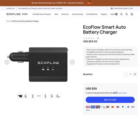 ECOHOLICS - EcoFlow Smart Auto Battery Charger