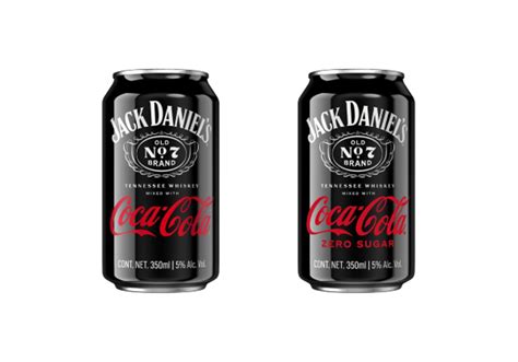 Jack Coke En Lata Coca Cola Y Jack Daniels Presentan Una Nueva