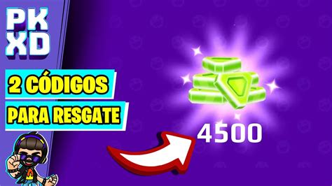 PK XD 2 CÓDIGOS DE 4500 GEMAS GRÁTIS TOTAIS SAIBA COMO RESGATAR YouTube