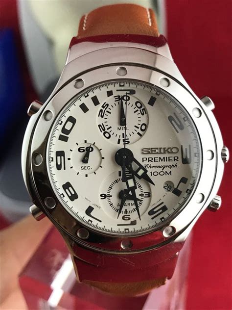 SEIKO CHRONOGRAPH Premier 100m Alarm REF 7T32 7H80 NOS Catawiki