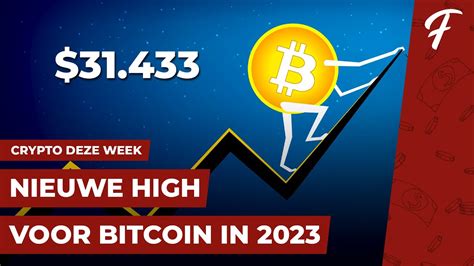 NIEUWE HIGH VOOR BITCOIN IN 2023 ZIJN WE PAS NET BEGONNEN CRYPTO