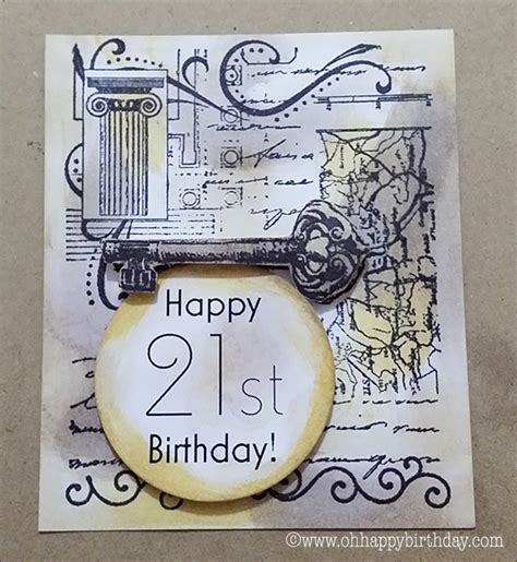 Happy 21st Birthday Cards