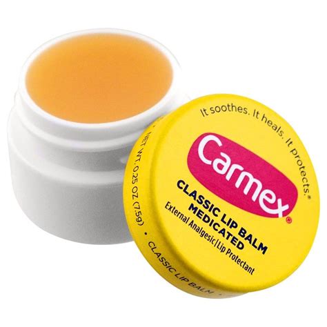 Carmex Classic Lip Balm Medicated 0 25 Oz 7 5 G Carmex Lip Balm The Balm Lip Balm