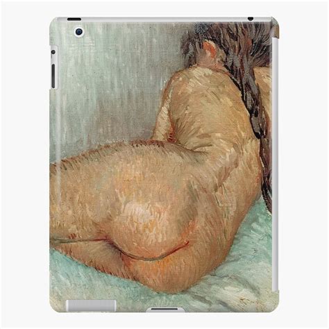 Vincent Van Gogh Nude Woman Reclining Seen From The Back IPad Case