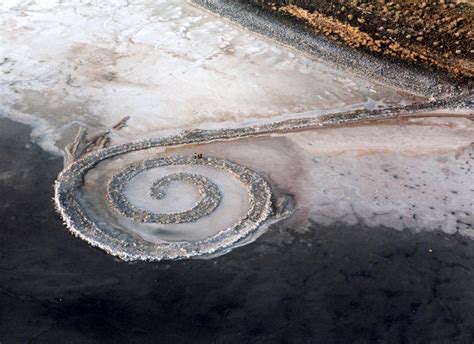 The Spiral Jetty, Utah