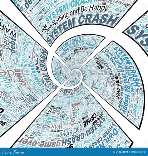 System Crash New World Order Stock Photo - Image of crash, system