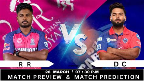 Rr Vs Dc Today Match Winner Prediction Rr Vs Dc Match Prediction