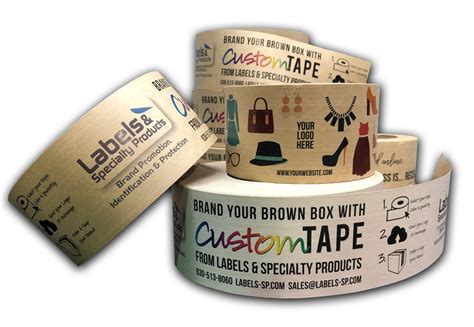 Custom Printed Tape - Labels and Specialty Products