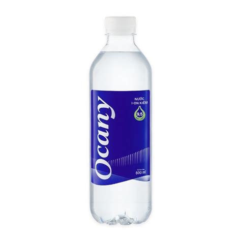 Nước uống ion kiềm Ocany chai 600ml (1 Chai)