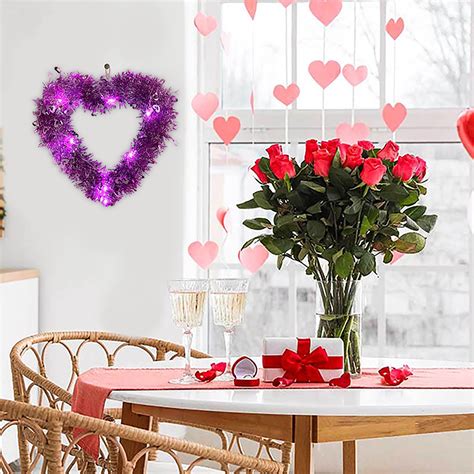 Valentine S Day New Flower Garland Hanging Decoration For Party Christmas Wreath Sunflower