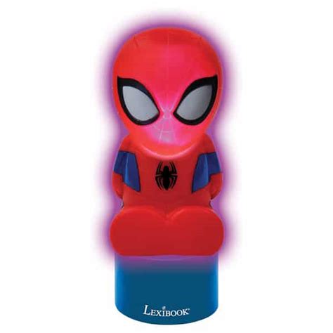 Spiderman Veilleuse 3D Lexibook King Jouet Veilleuses Lexibook