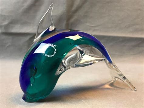 Sold Price V Nason And Co Murano Italy Art Glass Dolphin January 1 0118 3 00 Pm Pst