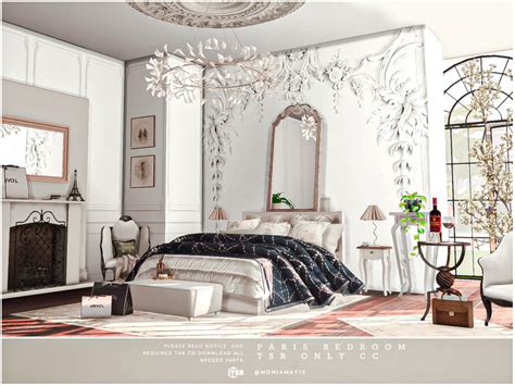 The Sims Resource Paris Bedroom Tsr Only Cc