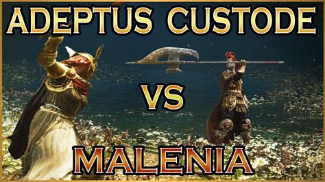 Elden Ring Malenia VS Adeptus Custodes LEVEL 1 NO HIT Eldenring