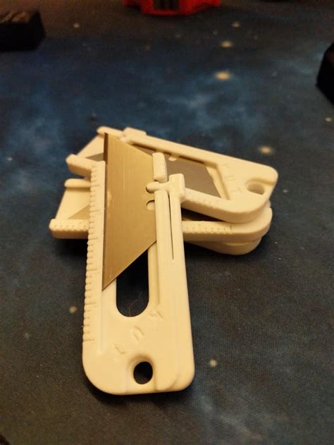 Handy Pocket Utility Knife Found On Thingiverse R 3dprinting