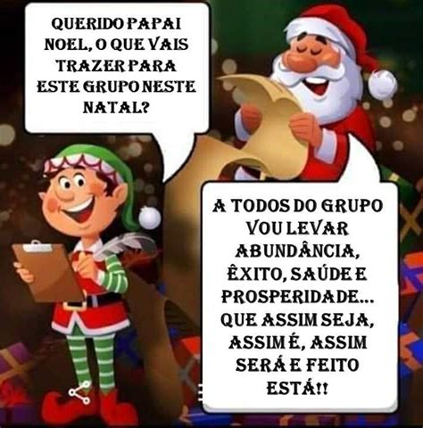 An Image Of Santa Claus And His Elves With Spanish Words In Speech