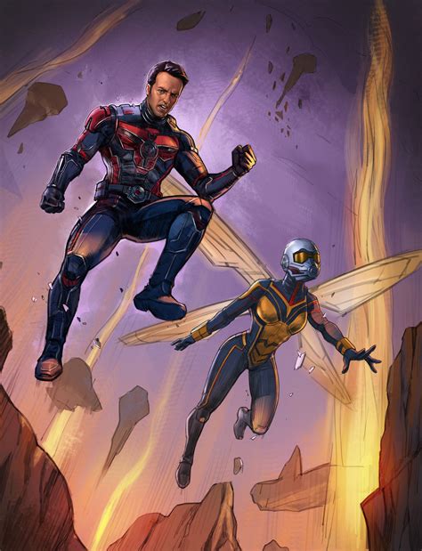 ArtStation - Ant Man and The Wasp (Fan Art)