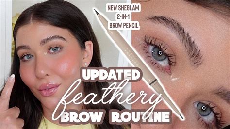 Feathery Brows Using New Sheglam In Brow Pencil Updated Brow