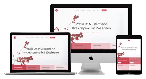 Moderne Praxiswebseite IT Docs GmbH