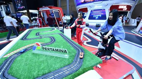 pertamina buka booth  giias   hadiah menarik