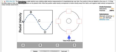 Solved 50 Part B The Fiourro Chowc A Radial Velocity Chegg