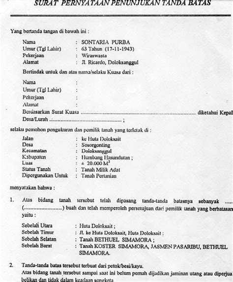 Detail Contoh Surat Keterangan Riwayat Tanah Dari Desa Koleksi Nomer 13