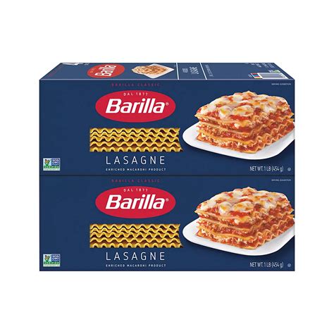 Barilla Pasta Lasagna Recipe | Dandk Organizer