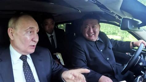 Vladimir Putin and Kim Jong-un Car Drive | Know Your Meme