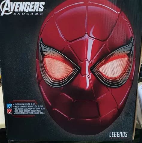 Casco Electronico Iron Spider Marvel Legends Spider Man En Venta En